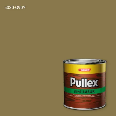Лазур для дерева Pullex 3in1-Lasur колір NCS S 5030-G90Y, Adler NCS S
