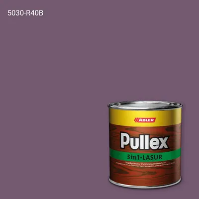 Лазур для дерева Pullex 3in1-Lasur колір NCS S 5030-R40B, Adler NCS S