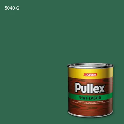 Лазур для дерева Pullex 3in1-Lasur колір NCS S 5040-G, Adler NCS S