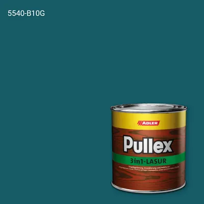 Лазур для дерева Pullex 3in1-Lasur колір NCS S 5540-B10G, Adler NCS S