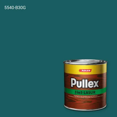 Лазур для дерева Pullex 3in1-Lasur колір NCS S 5540-B30G, Adler NCS S