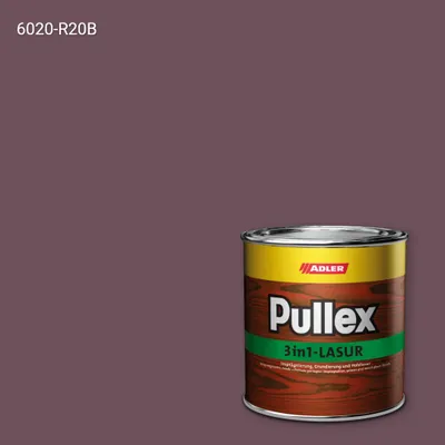 Лазур для дерева Pullex 3in1-Lasur колір NCS S 6020-R20B, Adler NCS S