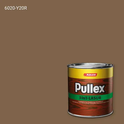 Лазур для дерева Pullex 3in1-Lasur колір NCS S 6020-Y20R, Adler NCS S