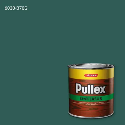 Лазур для дерева Pullex 3in1-Lasur колір NCS S 6030-B70G, Adler NCS S