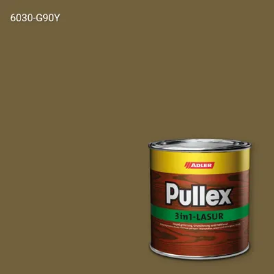 Лазур для дерева Pullex 3in1-Lasur колір NCS S 6030-G90Y, Adler NCS S