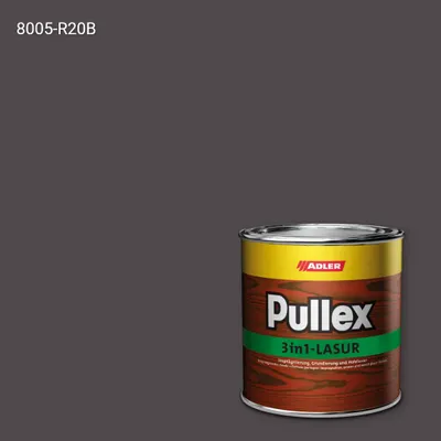 Лазур для дерева Pullex 3in1-Lasur колір NCS S 8005-R20B, Adler NCS S