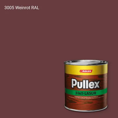 Лазур для дерева Pullex 3in1-Lasur колір RAL 3005, Adler RAL 192