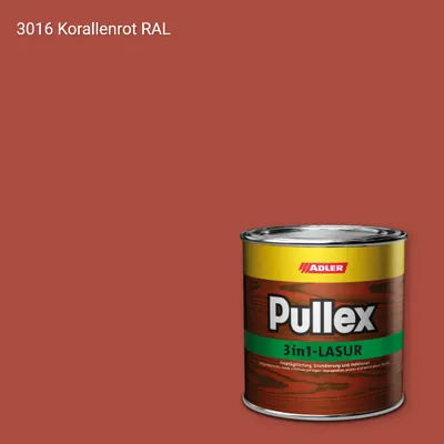 Лазур для дерева Pullex 3in1-Lasur колір RAL 3016, Adler RAL 192