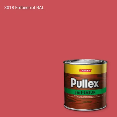 Лазур для дерева Pullex 3in1-Lasur колір RAL 3018, Adler RAL 192