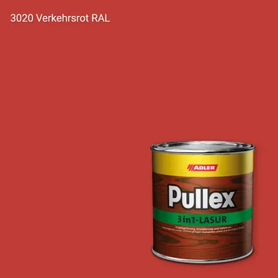 Лазур для дерева Pullex 3in1-Lasur колір RAL 3020, Adler RAL 192