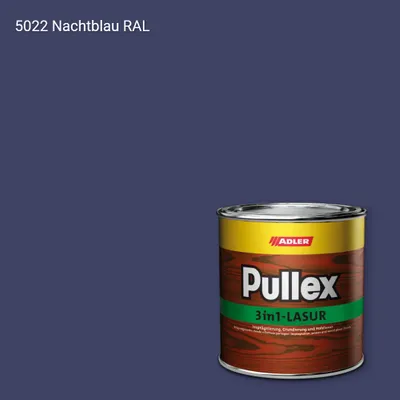 Лазур для дерева Pullex 3in1-Lasur колір RAL 5022, Adler RAL 192