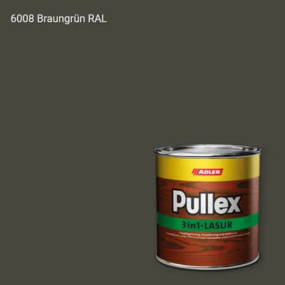 Лазур для дерева Pullex 3in1-Lasur колір RAL 6008, Adler RAL 192