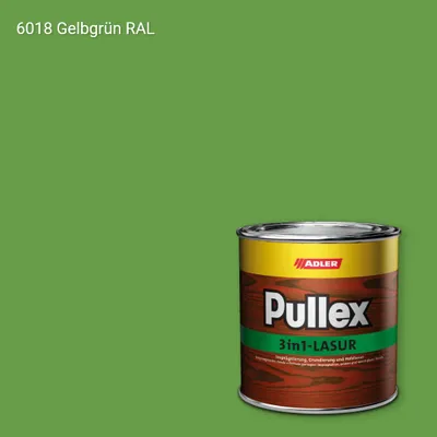 Лазур для дерева Pullex 3in1-Lasur колір RAL 6018, Adler RAL 192
