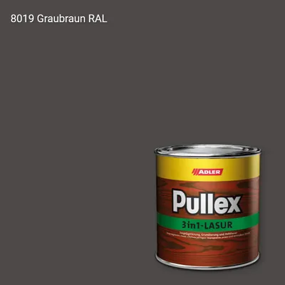 Лазур для дерева Pullex 3in1-Lasur колір RAL 8019, Adler RAL 192