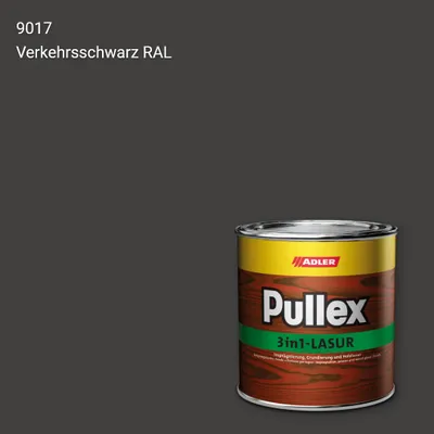 Лазур для дерева Pullex 3in1-Lasur колір RAL 9017, Adler RAL 192