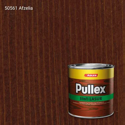 Лазур для дерева Pullex 3in1-Lasur колір 50561 Afzelia, Adler Standard