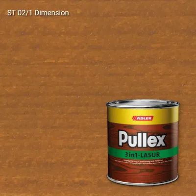 Pullex 3in1-Lasur ST 02/1 Dimension