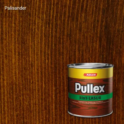Лазур для дерева Pullex 3in1-Lasur колір Palisander, Living-Wood Pullex 3in1 Lasur