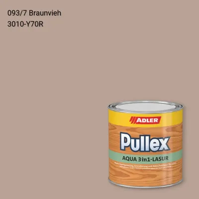 Лазур для дерева Pullex Aqua 3in1-Lasur колір C12 093/7, Adler Color 1200