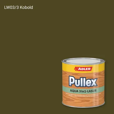 Лазур для дерева Pullex Aqua 3in1-Lasur колір LW 03/3, Adler Livingwood