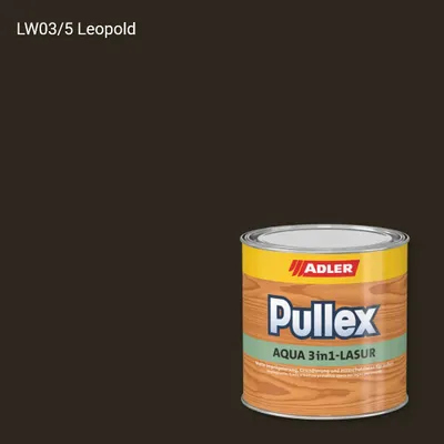 Лазур для дерева Pullex Aqua 3in1-Lasur колір LW 03/5, Adler Livingwood