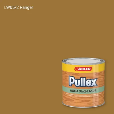 Лазур для дерева Pullex Aqua 3in1-Lasur колір LW 05/2, Adler Livingwood