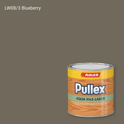 Лазур для дерева Pullex Aqua 3in1-Lasur колір LW 08/3, Adler Livingwood
