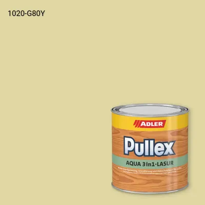 Лазур для дерева Pullex Aqua 3in1-Lasur колір NCS S 1020-G80Y, Adler NCS S