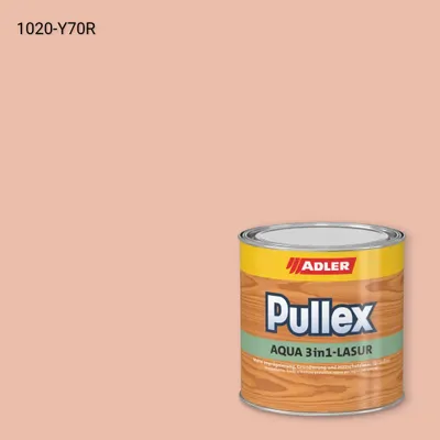 Лазур для дерева Pullex Aqua 3in1-Lasur колір NCS S 1020-Y70R, Adler NCS S