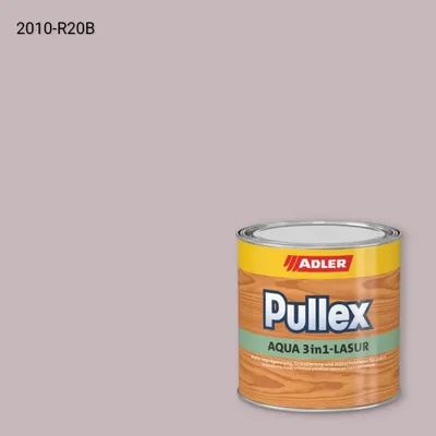 Лазур для дерева Pullex Aqua 3in1-Lasur колір NCS S 2010-R20B, Adler NCS S