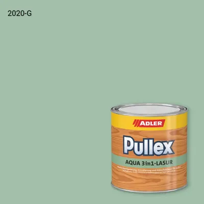 Лазур для дерева Pullex Aqua 3in1-Lasur колір NCS S 2020-G, Adler NCS S