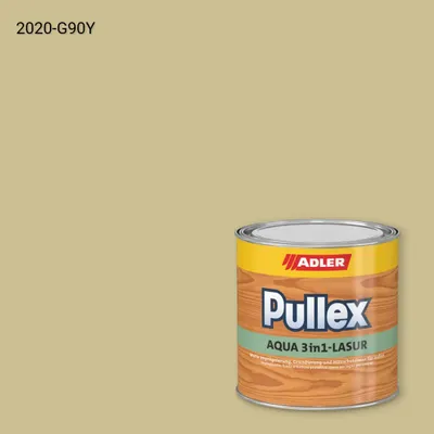 Лазур для дерева Pullex Aqua 3in1-Lasur колір NCS S 2020-G90Y, Adler NCS S