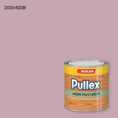 Лазур для дерева Pullex Aqua 3in1-Lasur колір NCS S 2020-R20B, Adler NCS S