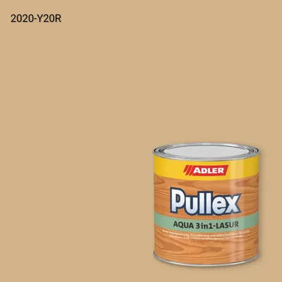 Лазур для дерева Pullex Aqua 3in1-Lasur колір NCS S 2020-Y20R, Adler NCS S
