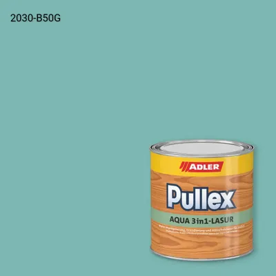 Лазур для дерева Pullex Aqua 3in1-Lasur колір NCS S 2030-B50G, Adler NCS S