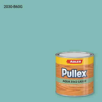 Лазур для дерева Pullex Aqua 3in1-Lasur колір NCS S 2030-B60G, Adler NCS S