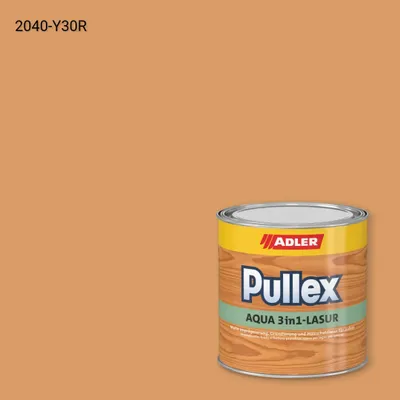 Лазур для дерева Pullex Aqua 3in1-Lasur колір NCS S 2040-Y30R, Adler NCS S