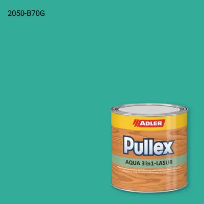 Лазур для дерева Pullex Aqua 3in1-Lasur колір NCS S 2050-B70G, Adler NCS S