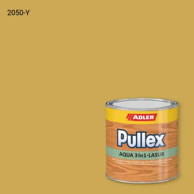 Лазур для дерева Pullex Aqua 3in1-Lasur колір NCS S 2050-Y, Adler NCS S
