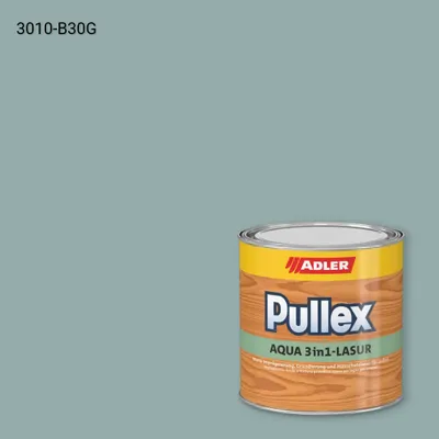 Лазур для дерева Pullex Aqua 3in1-Lasur колір NCS S 3010-B30G, Adler NCS S