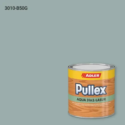 Лазур для дерева Pullex Aqua 3in1-Lasur колір NCS S 3010-B50G, Adler NCS S