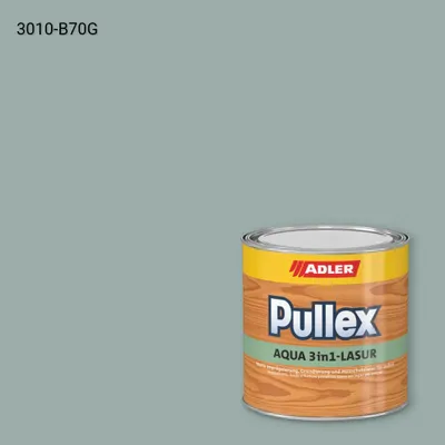 Лазур для дерева Pullex Aqua 3in1-Lasur колір NCS S 3010-B70G, Adler NCS S
