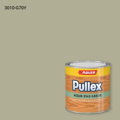 Лазур для дерева Pullex Aqua 3in1-Lasur колір NCS S 3010-G70Y, Adler NCS S