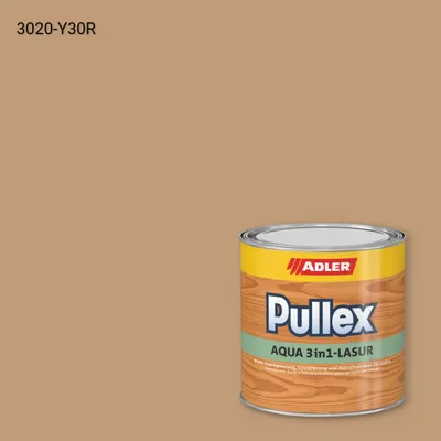 Лазур для дерева Pullex Aqua 3in1-Lasur колір NCS S 3020-Y30R, Adler NCS S