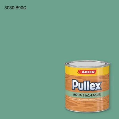 Лазур для дерева Pullex Aqua 3in1-Lasur колір NCS S 3030-B90G, Adler NCS S