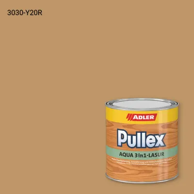 Лазур для дерева Pullex Aqua 3in1-Lasur колір NCS S 3030-Y20R, Adler NCS S