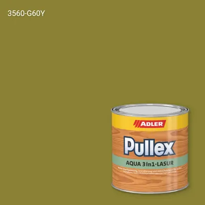 Лазур для дерева Pullex Aqua 3in1-Lasur колір NCS S 3560-G60Y, Adler NCS S