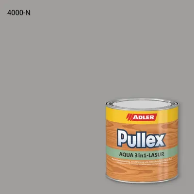Лазур для дерева Pullex Aqua 3in1-Lasur колір NCS S 4000-N, Adler NCS S