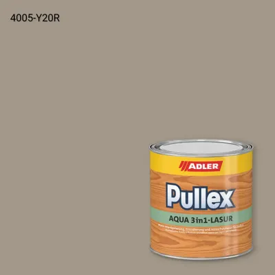 Лазур для дерева Pullex Aqua 3in1-Lasur колір NCS S 4005-Y20R, Adler NCS S