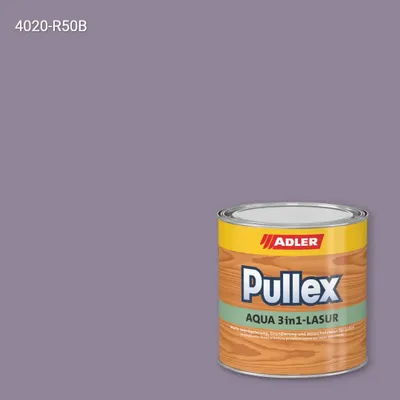 Лазур для дерева Pullex Aqua 3in1-Lasur колір NCS S 4020-R50B, Adler NCS S